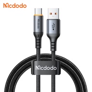 Mcdodo 6A USB-A to Type C Auto Power Off Cable Universal QC4.0 Fast Charge Data Cable for iPhone 14 