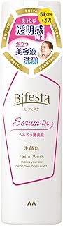 Bifesta Facial Wash Serum In (Contains Shea Butter & Penetrating Hyaluronic Acid To Moisturise Dry S