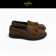 Men's Slip-on Loafers Wanita MARCO Brown Casual Shoes Formal Shoes Unisex Suede Shoes Office Shoes W