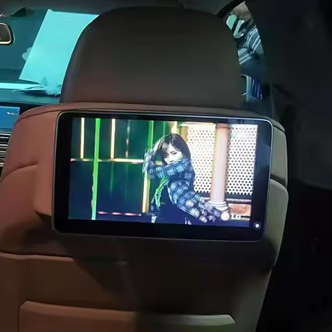 For BMW 5 7 Series E60 E61 F10 F11 F01 F02 Android 12 IPS 4K HD Screen Headrest Rear Seat Entertainm