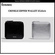 fennec CRINKLE ZIPPER WALLET 2Colors