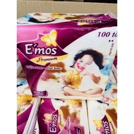 [Chính hãng] 10 gói giấy vuông Emos khổ lớn/khăn giấy vệ sinh/khăn ăn 330x330mm