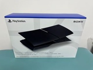 PlayStation 5 slim 光碟版主機護蓋（午夜黑）- 連日本亞馬遜特典貼紙