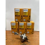 PHILIPS HALOGEN BULB HS1 MOTORCYCLE MENTOL DEPAN 3 KAKI STANDARD HS1 BULB