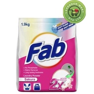 Fab Laundry Powder Detergent Sakura 1.9kg