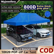 10x20 Canopy Outdoor Waterproof Khemah Niaga Heavy Duty Adjustable Height Khemah Kanopi Night Market