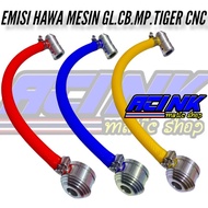 MESIN CB GL Megapro Tiger engine emission air hose Manisan emission hose