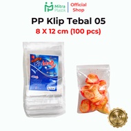 PP Plastic Clip 8x12 Thickness 50 Micron Snack Packaging BluKing Zip Lock Zipper 8 x 12 Packs Peanut