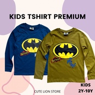 CLEARANCE | 2Y-10Y| Long Shirt Premium Sulam  | Tshirt Panjang Premium