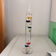 Galiliean galileo thermometer murano glass 玻璃伽利略溫度計