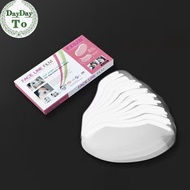 DayDayTo 100Pcs Salon Haircut Face Mask Hair Dyeing Protector Cover Disposable Transparent Haircut M