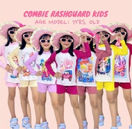 RASHGUARD COMBI GIRL SUBLIMATION SWIMWEAR BEACH OUTFIT