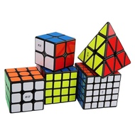 Qiyi 2x2, 3x3, 4x4, 5x5 Maple Leaf Pyramid Mirror Shaped Magic Cube Puzzle Toy yang paling laris, Ma