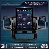 TopSonic Android 8Core IPS 9.7inch Vertical Screen Car Radio Audio Video Stereo Player For Toyota Hi