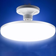 [Qingxin fabrics] โคมไฟสว่างมาก LED E27หลอดไฟ Led 12W 15W 20W 30W 220V UFO กระเป๋าเดินทางโรงรถโคมไฟตั้งโต๊ะให้แสงสว่างสีขาวอบอุ่นในร่ม