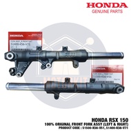 HONDA RSX150 100% ORIGINAL FRONT FORK DEPAN LEFT RIGHT KIRI KANAN SET 51500-K56-V51 51400-K56-V71