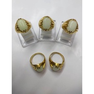 [ Gem Rock Stone ] Snake Digaga Stone Ring