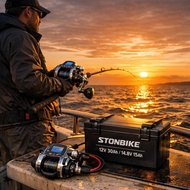 12V 14.8v Lithium Battery Box/ for Electric Fishing Reel! Waterproof Solid Power