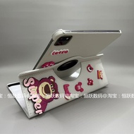 Strawberry Bear Suitable for Samsung TabS7 Protective Case 37cm 360 Rotating tabS7FE Tablet Case 12.