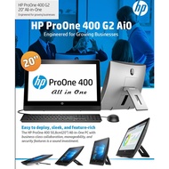 HP ProOne 400 G2 20" All-In-One Desktop Computer PC 6th gen Intel CoreTM i5 6500T 4GB 240GB SSD Webc