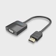 VENTION KABEL CONVERTER HDMI TO VGA WITH FEMALE MICRO USB AND AUDIOPORT CABLE 42161