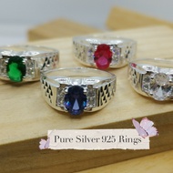 Original Silver 925 Rings For Men/Cincin Lelaki Perak 925[Ready Stock]