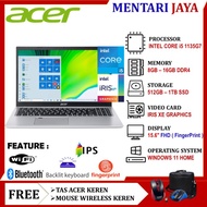 Laptop Acer Aspire 5 A515 i5 1135G7 RAM 16GB 1TB SSD Win 11 Full HD