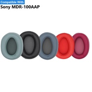 Replacement Headphone Ear pads For Sony MDR-100AAP Headphone Earpads Cushion Sponge Headset Earmuffs