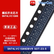 SN74LVC1G66DBVR SOT-23-5 Single Knife Single Throw SPST Single Channel Simulation Switch Chip Screen
