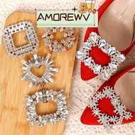 AMOR12WV 2pc Shoe Clip Fashion Bride High Heel Shoes Decorations