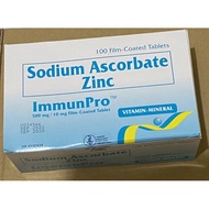 Immunpro Sodium Ascorbate + Zinc 1 Box