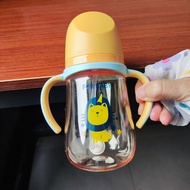 PPSU Feeding Bottle 300MLPigeon Same Style PP Colorful Depiction Series Anti-colic with Straw and Si