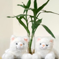 Boneka Hewan Kucing Anggora Laying