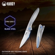 Kubey Pike Kb2103 Front Flipper Folding Knife Titanium Edc Knives Cpm