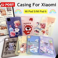 For Xiaomi Mi Pad 5 / Xiaomi Mi Pad 5 Pro / Xiaomi Mi Pad 6 / Xiaomi Mi Pad 6 Pro 11 inch 2023 TPU Back Pattern Case Heavy Duty Shockproof Silicone Cover