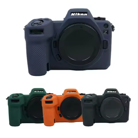 Z63 Silicone Armor Skin Case For Nikon Z6III Z6 III Protective Body Cove Camera Bag Anti-slipTexture