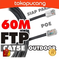 60M Ready-to-Use Outdoor Lan Cable FTP STP Cat5e Cat5 60meter High Speed