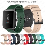 Soft Silicone Band Strap For Xiaomi Huami Amazfit Bip Lite /bip 3 / bip u pro / bip s Smart Watch 20