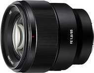Sony SEL85F18 85mm F/1.8-22 Medium-Telephoto Fixed Prime Camera Lens, Black
