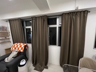 IKEA 窗簾 連窗簾桿