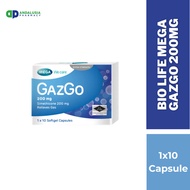 BIOLIFE MEGA GAZGO 200MG 10'S