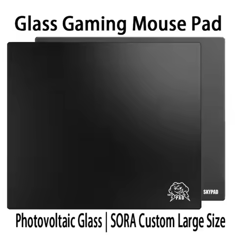 Skypad 3.0 Tempered Glass Gaming Mouse Pad Copy Upgrade Coated Smooth Surface Custom Gamer Large Des