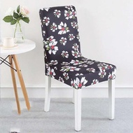 pWashable Stretchable Spandex Seat Cover Stretchable Plastic Monoblock Dining Office Chair with Foam