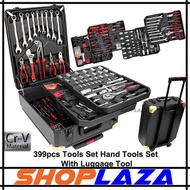 399pcs Tool Set Hand Tools Box Socket Set With Luggage Tool Box CRV T Original Car Repair Tool
