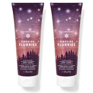 Bath and Body Works Gift Set of of 2 - 8 oz Body Cream - (Fireside Flurries) Multicolor Full