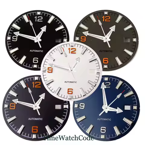 31mm Luminous Watch Dial Watches Face Accessories Fit NH35 Miyota8215 821A 8205 DG2813 ETA2824 Mingz