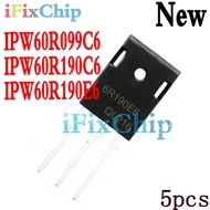 5pcs 6R190E6 IPW60R190E6 IPW60R099C6 6R099C6 Ipw60r099 IPW60R190C6 6R190C6 IPW60R190C6 TO-247 Field 