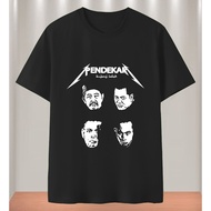 Fashion Pendekar Bujang Lapok Metallic Cotton T-Shirt