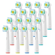 [Ready Stock, Free-Shipping] Replacement Toothbrush Heads for Braun Oral-B Precision Clean Electric Toothbrush 3D White Pro500 Pro1000 Pro3000 Pr 5000 Pro7000
