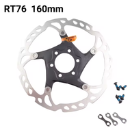 1ชิ้น Shimano SLX M7000 SM RT76จานใบพัดเบรคโรเตอร์6 Bolt 160Mm 180Mm 203Mm โรเตอร์ MTB ภูเขา Blke อุ
